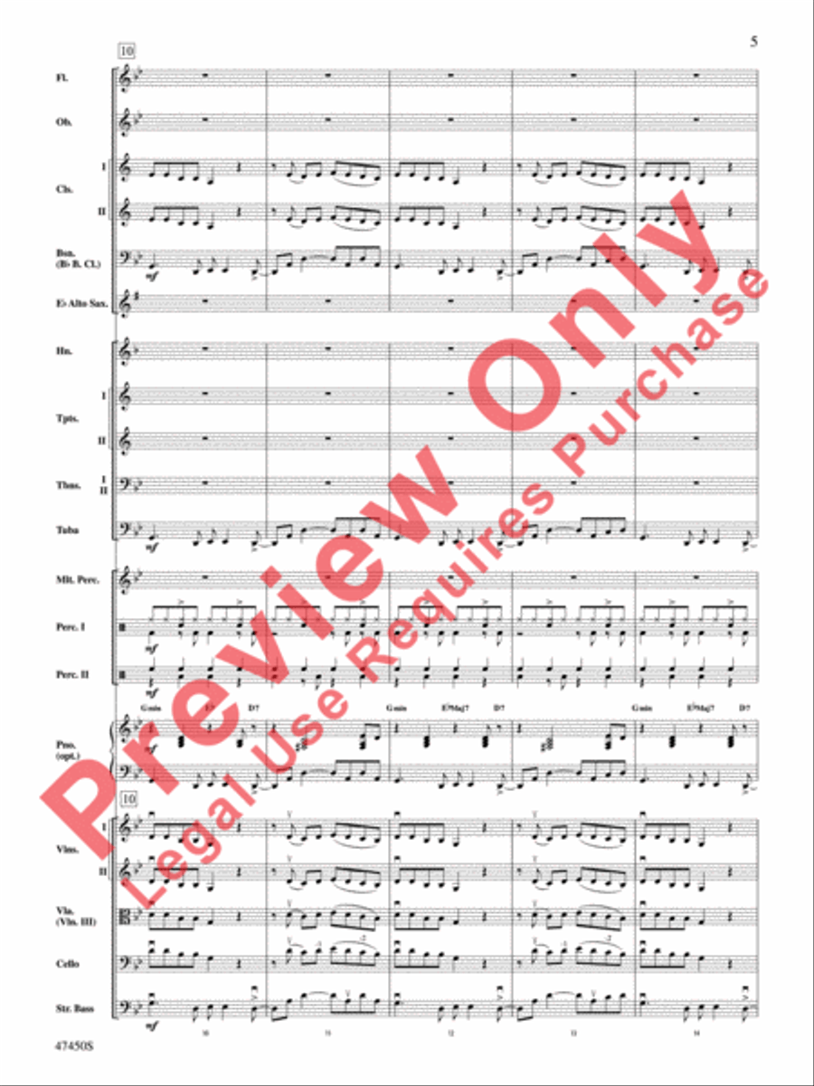 Havana Havana Full Orchestra scores gallery preview page 6