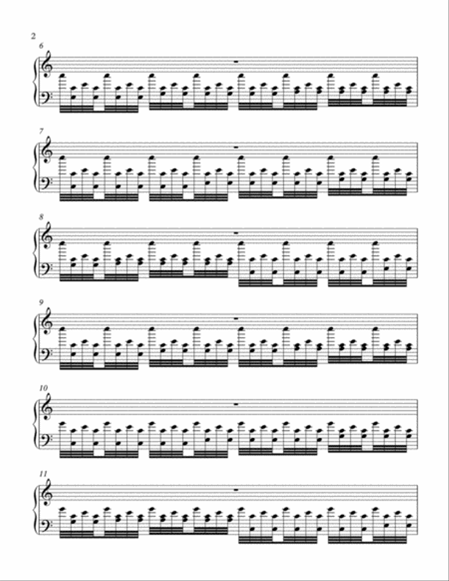 Etude in C Major Op.3 No.16 Piano Method scores gallery preview page 2