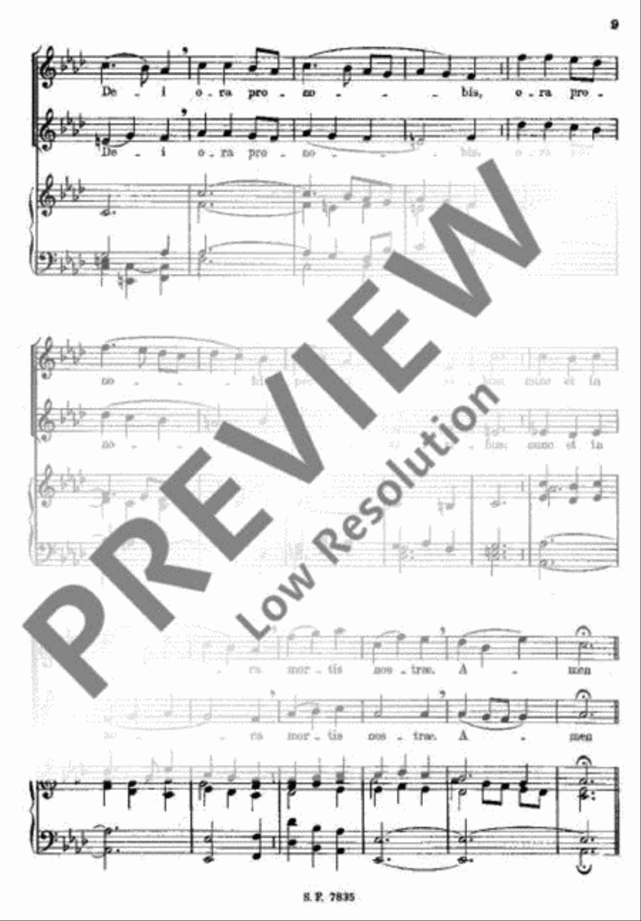 6 Cantica sacra Organ Accompaniment scores gallery preview page 10