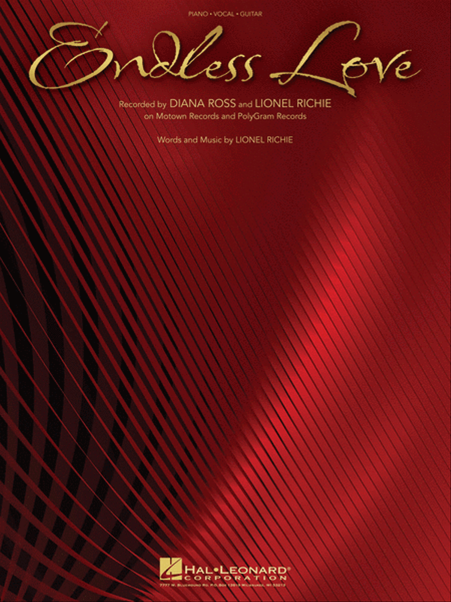 Endless Love Piano, Vocal, Guitar scores gallery preview page 1
