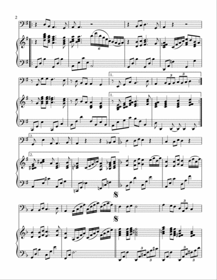Merry Christmas, Darling Piano scores gallery preview page 3
