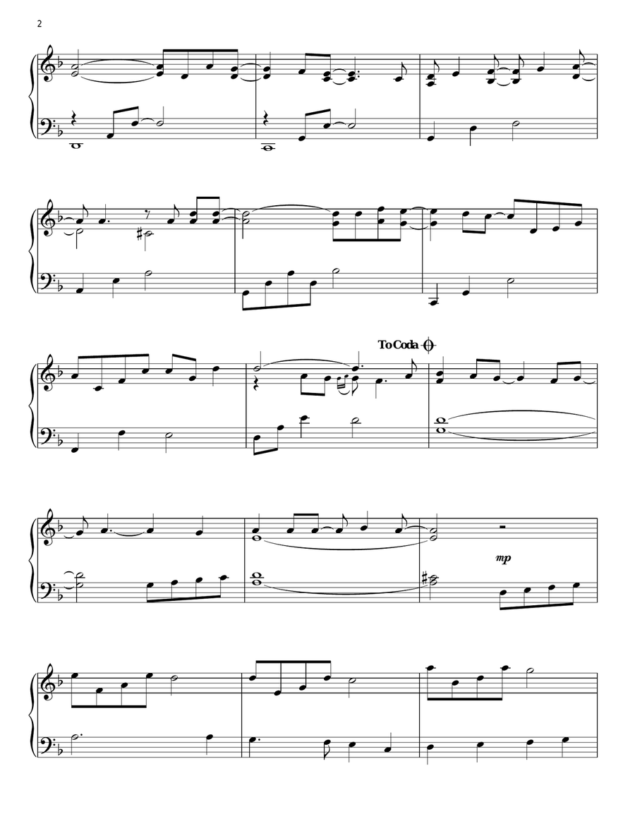 Mary, Did You Know? Piano Solo scores gallery preview page 2