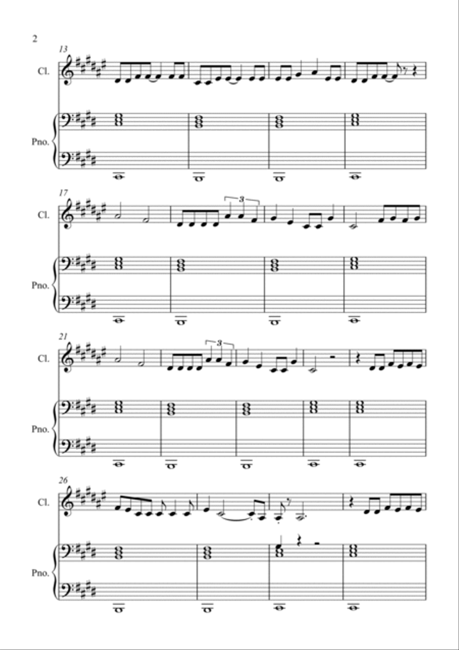 Bichota Woodwind Duet scores gallery preview page 2