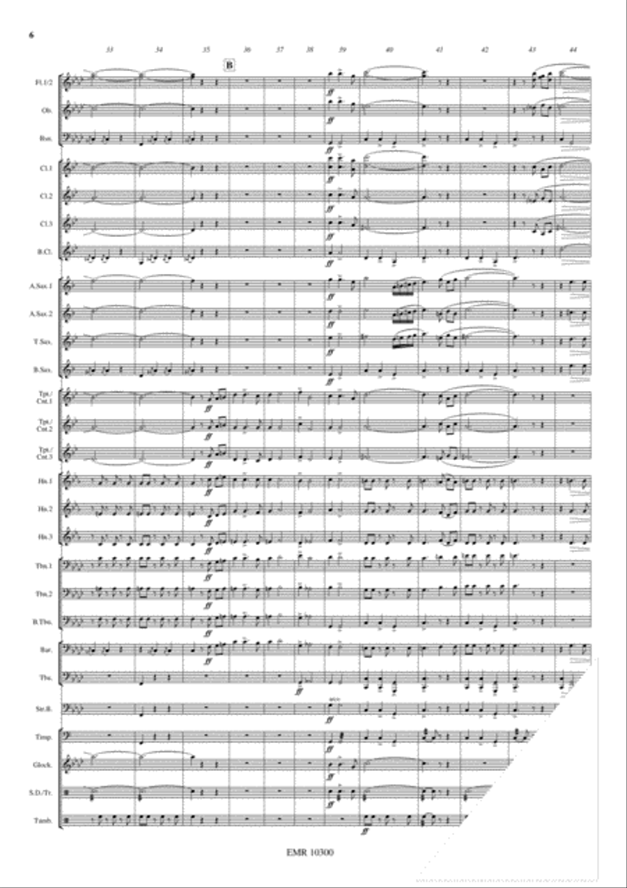 Spanish Dance Concert Band scores gallery preview page 7