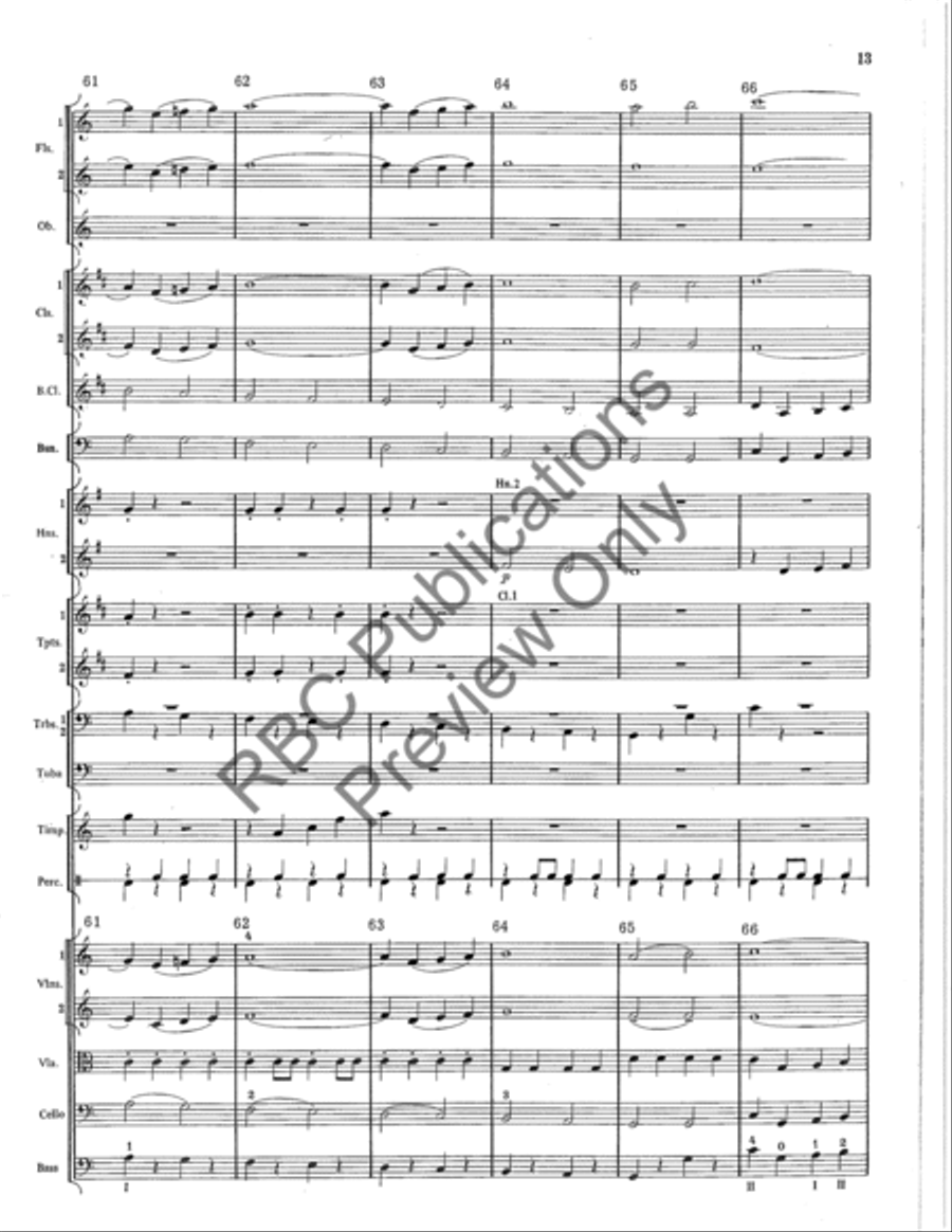 Tritsch Tratsch Polka Tritsch Tratsch Polka Full Orchestra scores gallery preview page 14