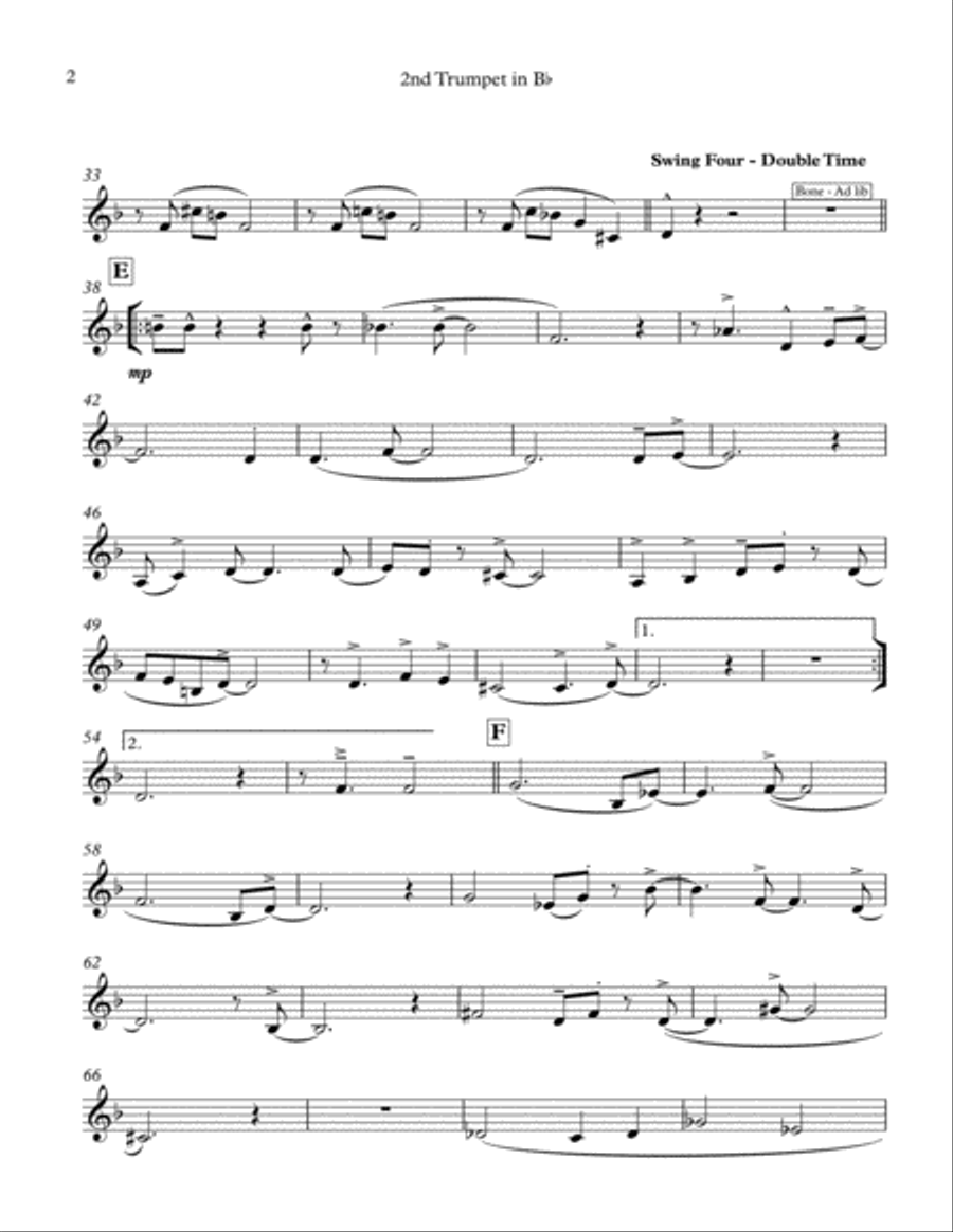 Angel Eyes Brass Ensemble scores gallery preview page 5