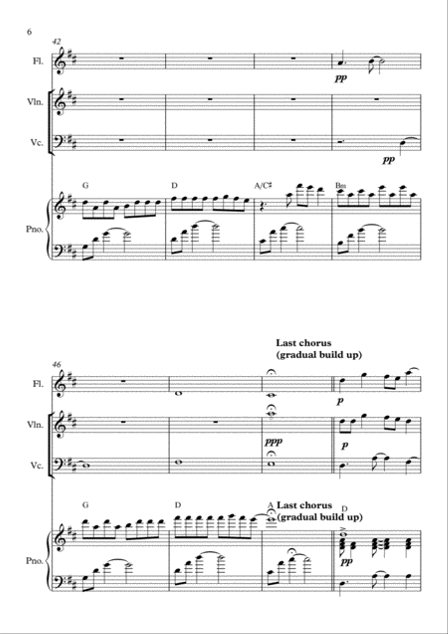 Love Story Small Ensemble scores gallery preview page 6