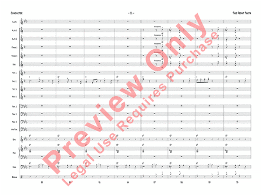 Two Front Teeth Two Front Teeth Jazz Ensemble scores gallery preview page 14