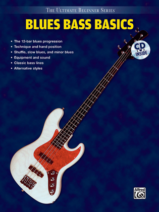 Book cover for Ultimate Beginner Blues Bass Basics