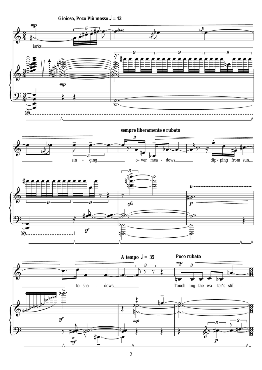Need For Speech Piano, Vocal scores gallery preview page 2