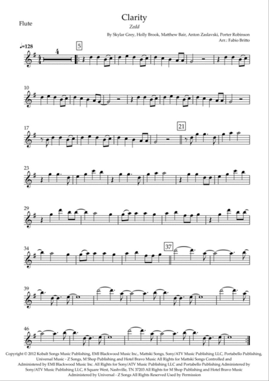 Clarity Clarity Woodwind Trio scores gallery preview page 4