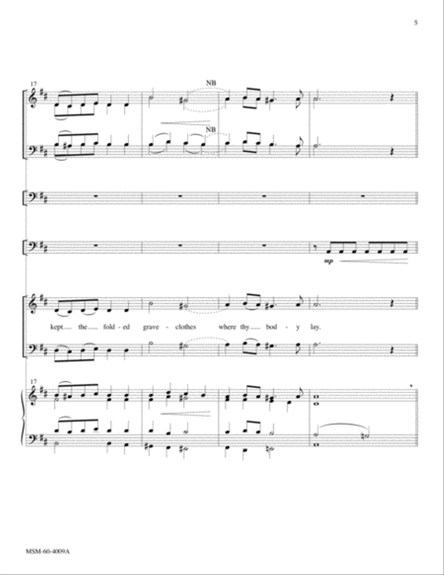 Thine Is the Glory Thine Is the Glory Choir scores gallery preview page 5