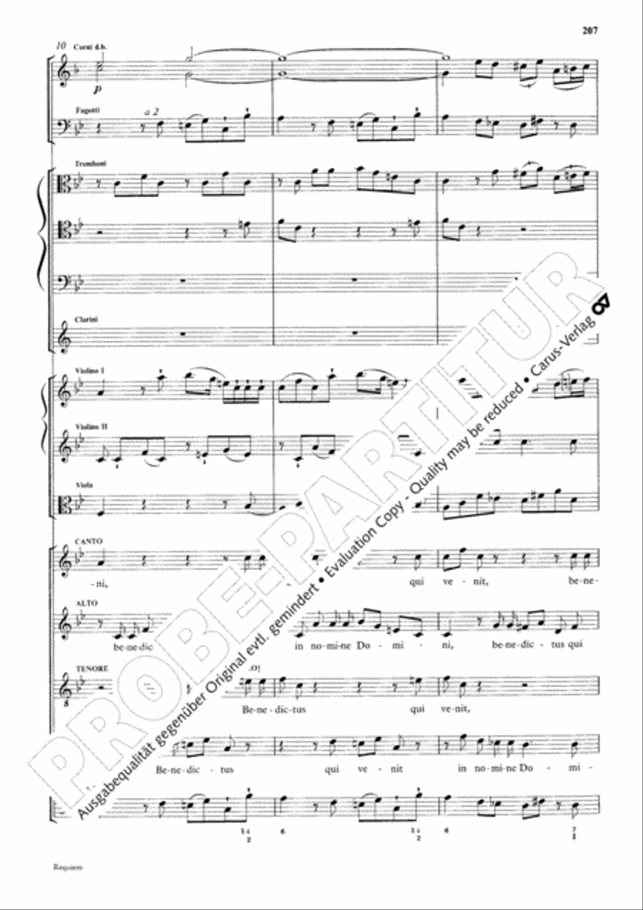 Requiem Requiem 4-Part scores gallery preview page 214