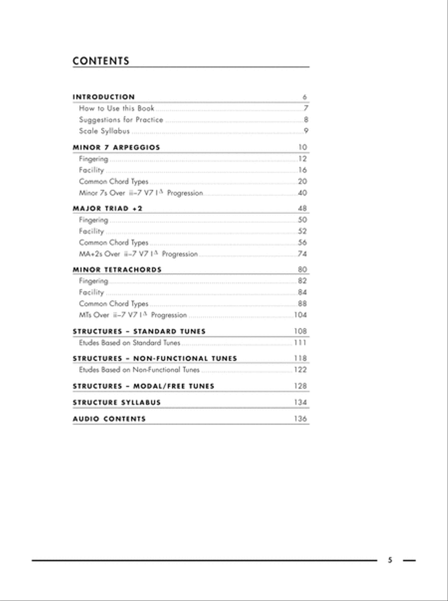 Jazz Guitar Structures Electric Guitar scores gallery preview page 6