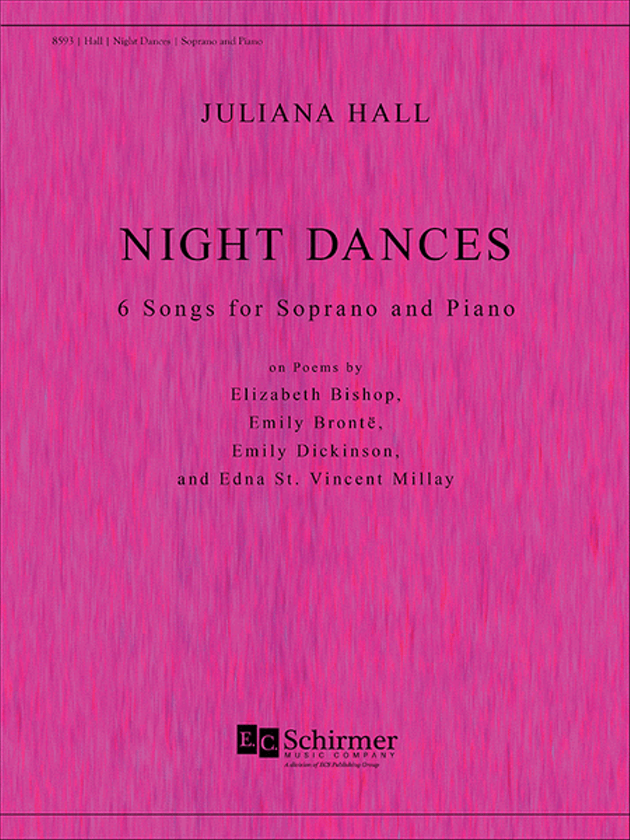 Night Dances by Juliana Hall Soprano Voice - Sheet Music