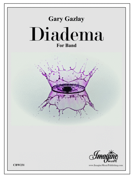 Diadema by Gary Gazlay Concert Band - Sheet Music