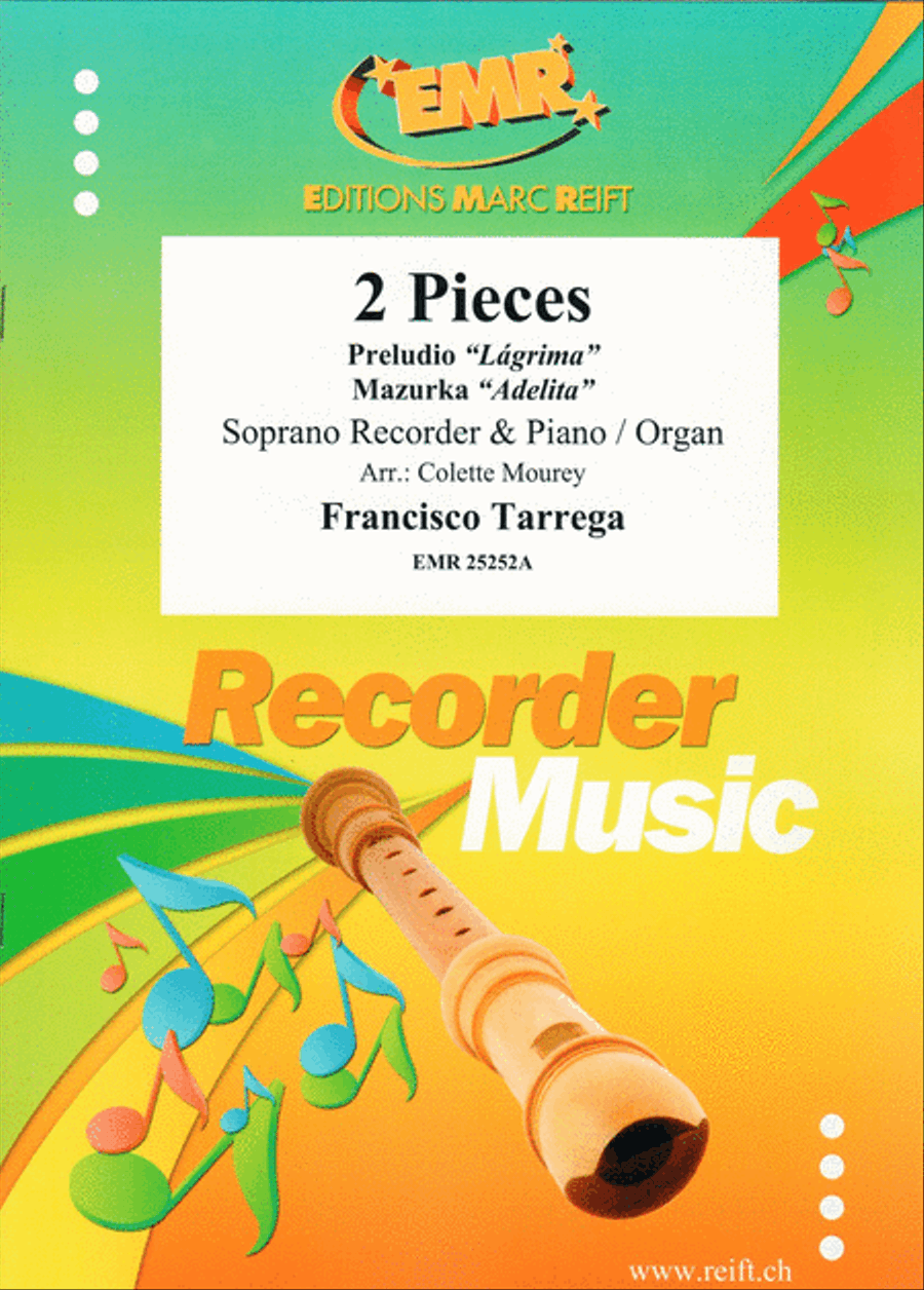 2 Pieces Soprano Recorder scores gallery preview page 1