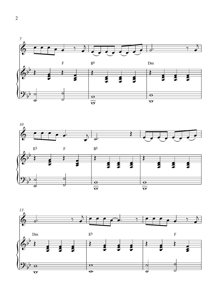 Amarantine Trumpet Solo scores gallery preview page 2