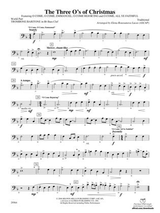 The Three O's of Christmas: (wp) 1st B-flat Trombone B.C.