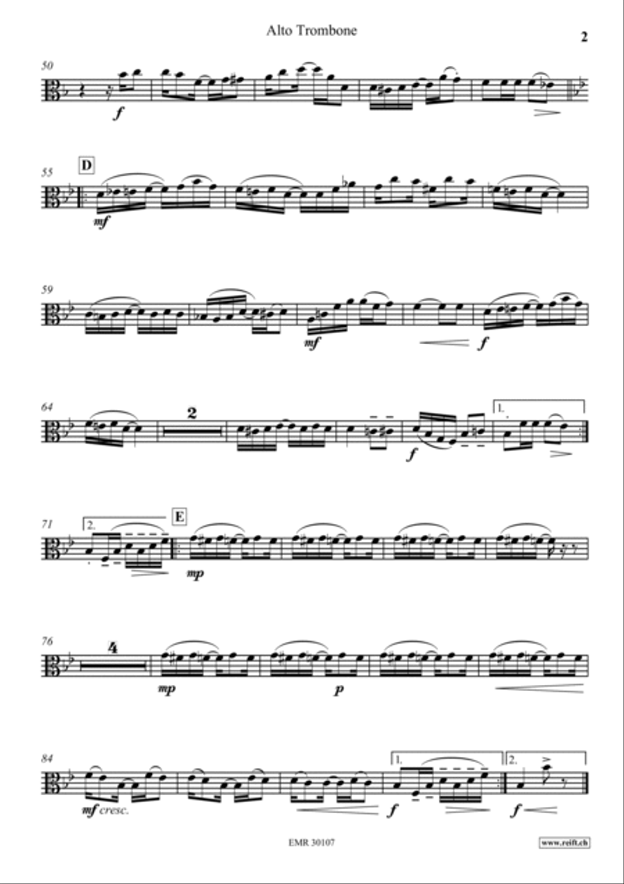 Rose Leaf Rag Piano Accompaniment scores gallery preview page 3