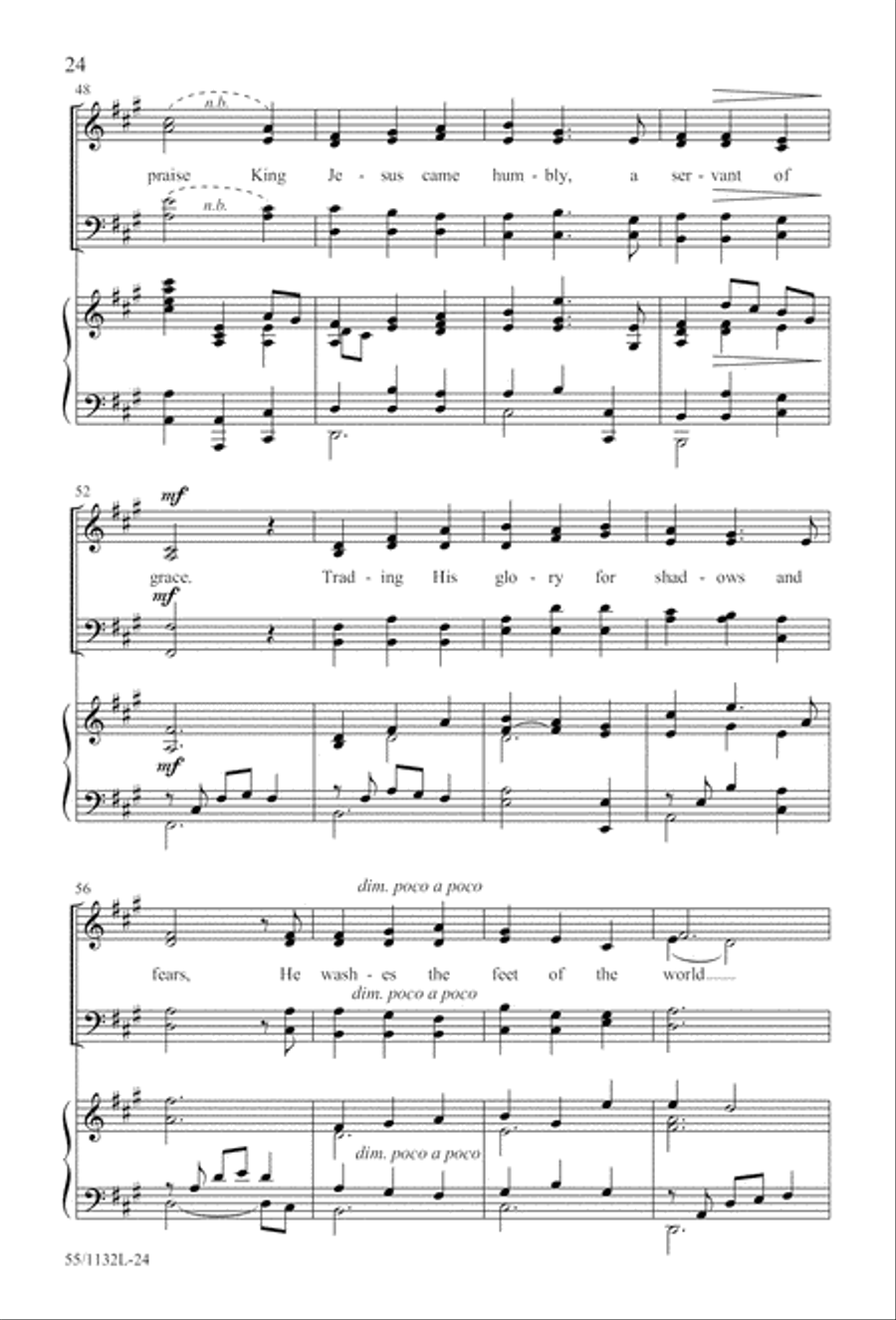 Journey to the Cross 4-Part scores gallery preview page 24