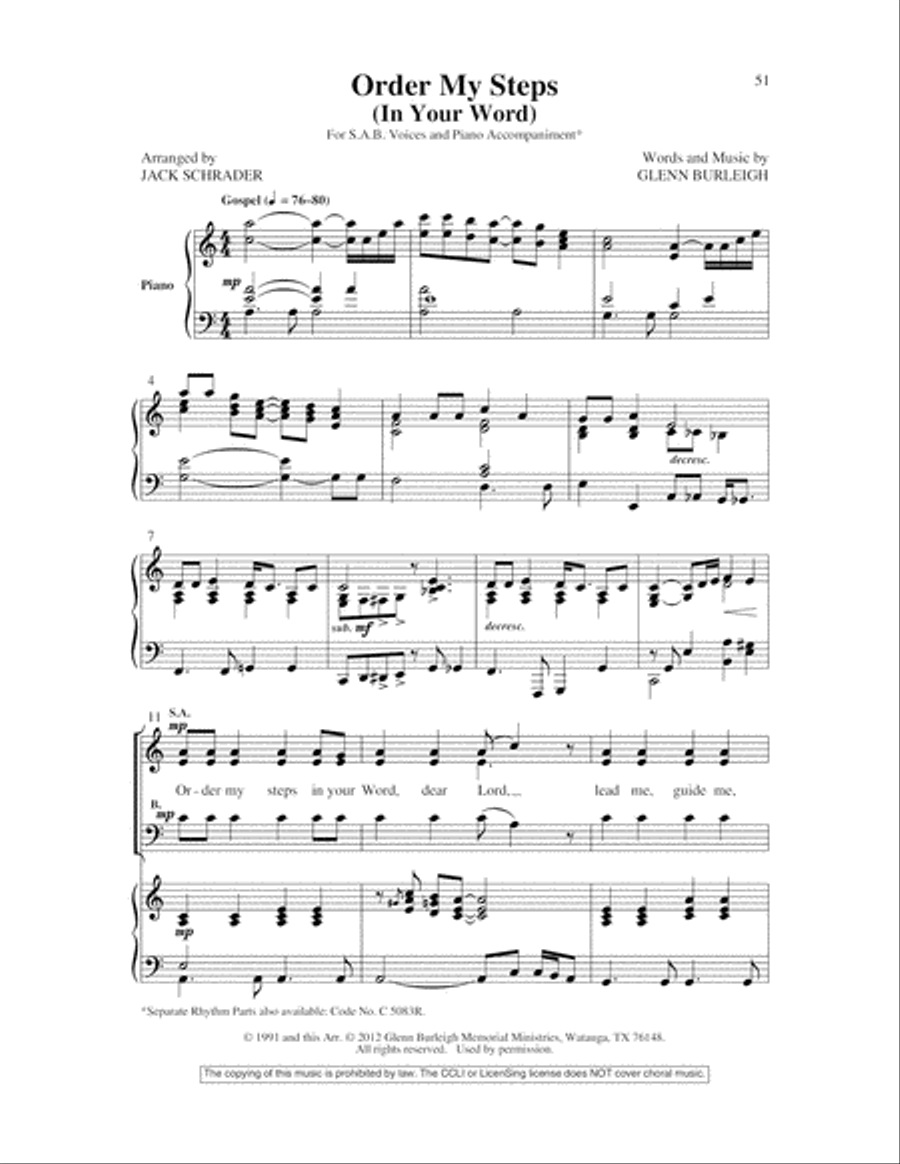 Easy Settings 2 3-Part scores gallery preview page 53
