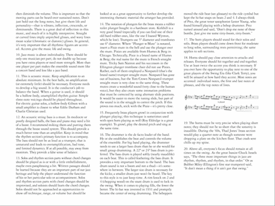 Avalon: Score Jazz Ensemble scores gallery preview page 4
