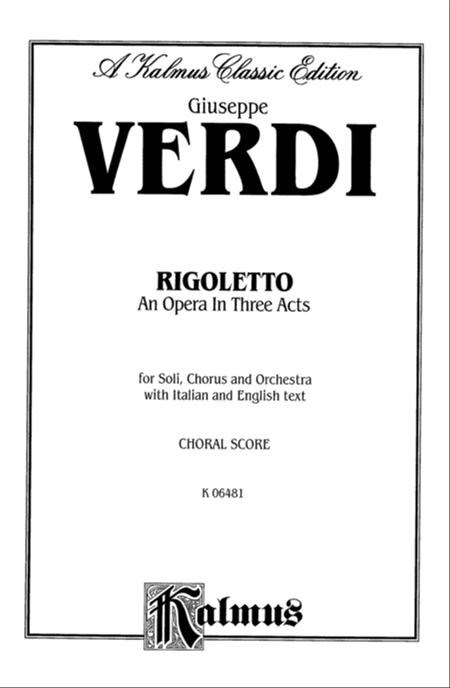 Rigoletto Voice scores gallery preview page 2