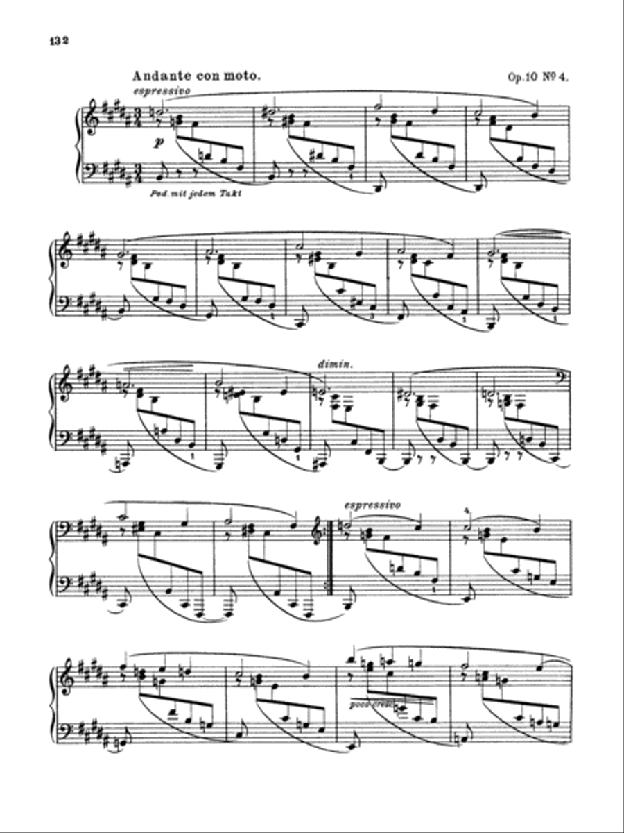 Brahms: Piano Works (Volume I: Op. 1 to Op. 24) Piano Solo scores gallery preview page 1