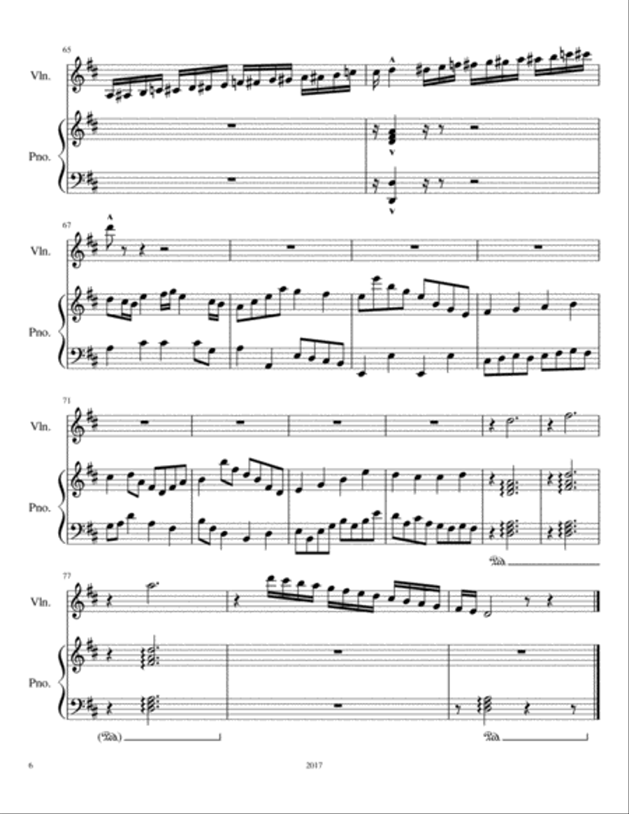 Violin Solo No. 7 Violin Solo scores gallery preview page 6