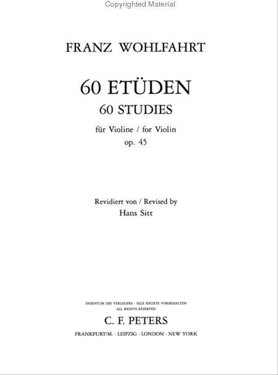 60 Etudes