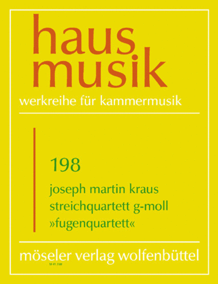Streichquartett g-Moll op. 1,3