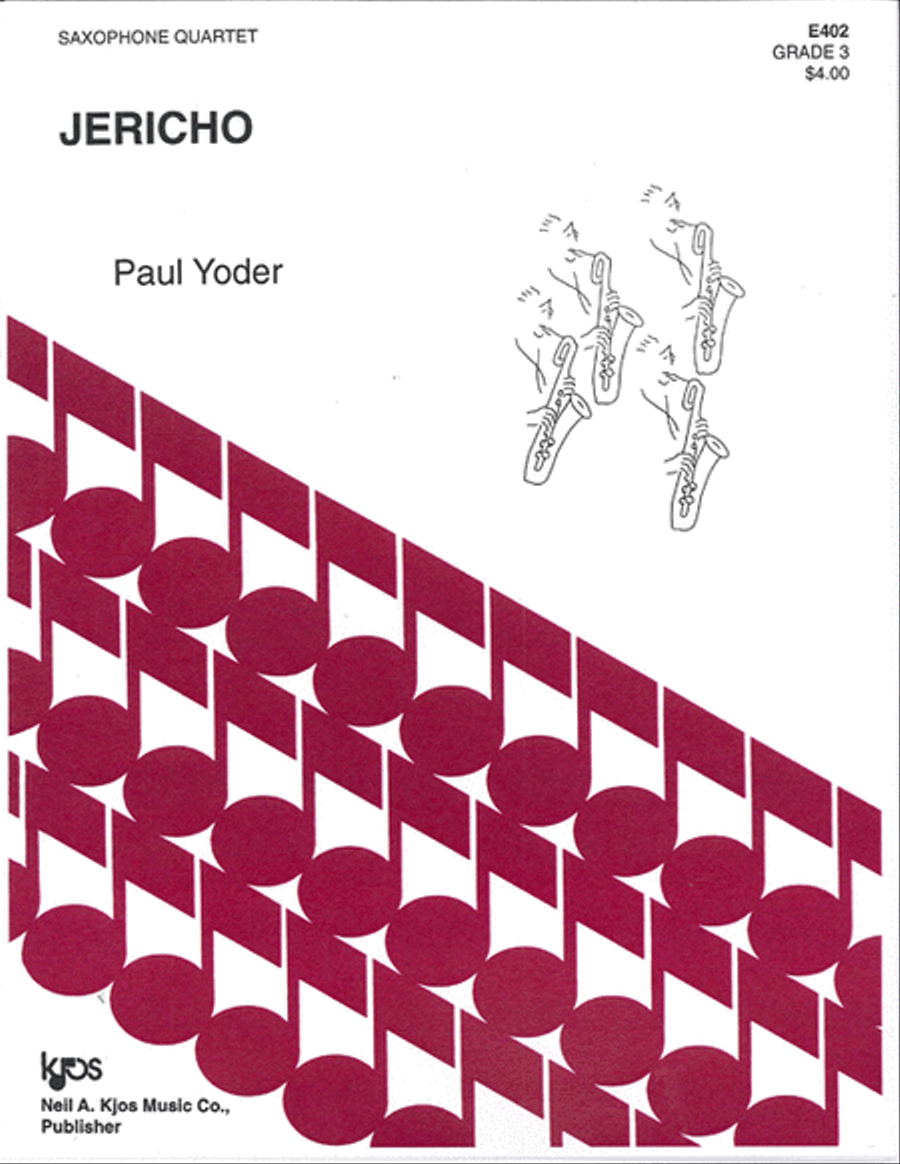 Jericho Alto Saxophone scores gallery preview page 1