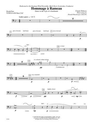 Hommage à Rameau: (wp) B-flat Tuba B.C.