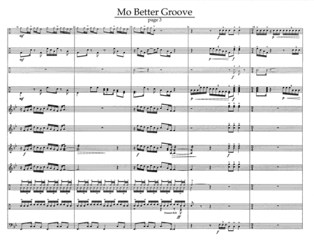 Mo Better Groove w/Tutor Tracks