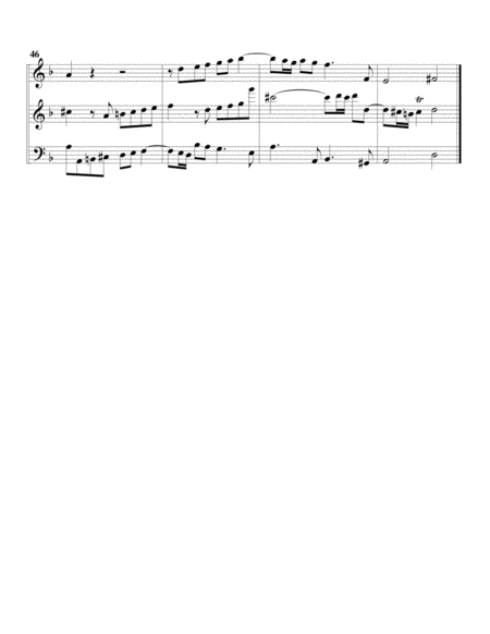 Fugue, BWV 962 (arrangement for 3 recorders)