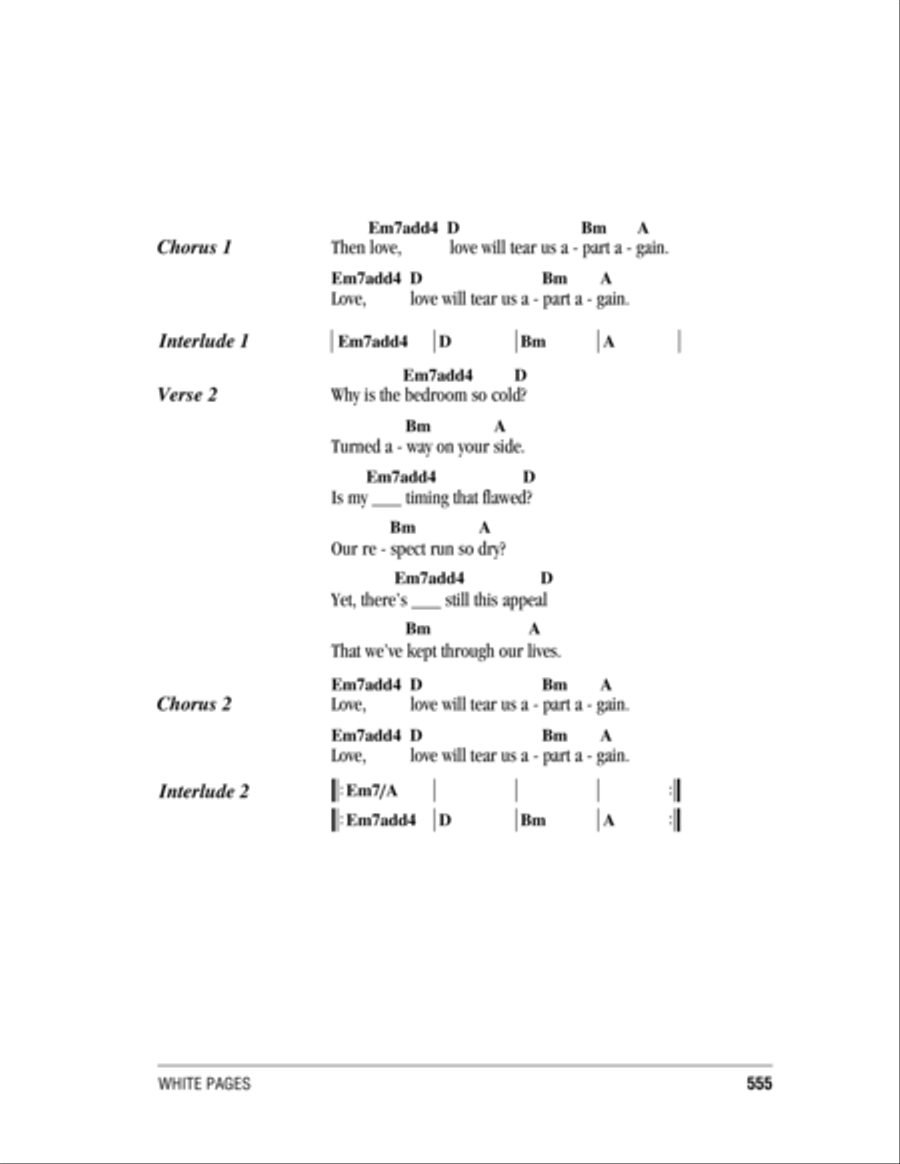 Love Will Tear Us Apart Love Will Tear Us Apart Acoustic Guitar scores gallery preview page 2