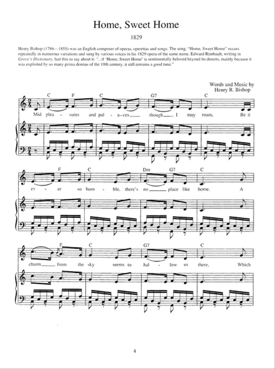 America Sings! Piano, Vocal scores gallery preview page 5