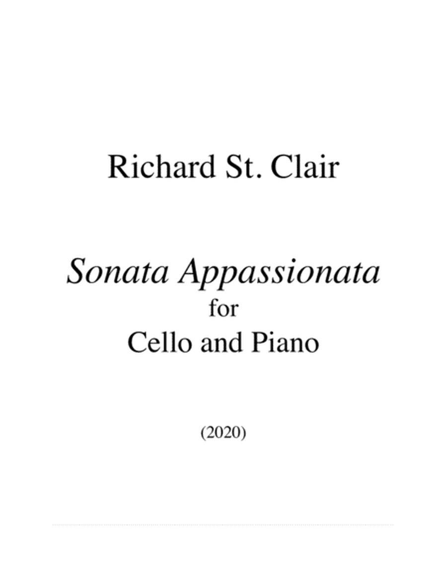 Sonata for Cello and Piano ("Appassionata") (2020) [Part Included] image number null
