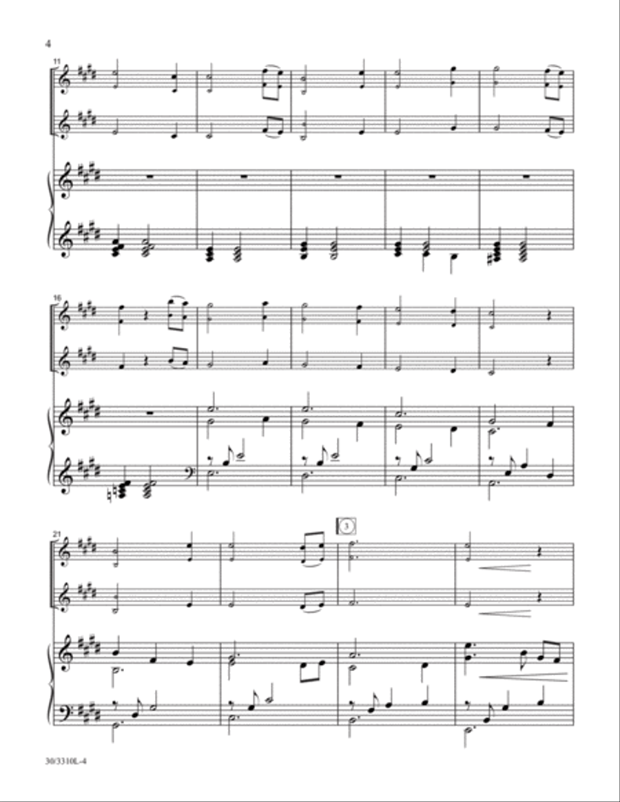 Were You There? Were You There? Piano scores gallery preview page 3