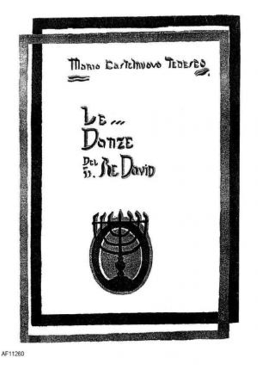 Le danze del Re David Piano Solo scores gallery preview page 1
