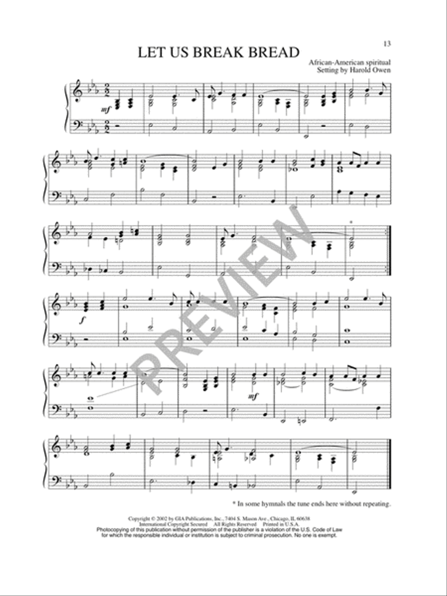 Twenty-Five Organ Harmonizations - Volume 2 Organ scores gallery preview page 15