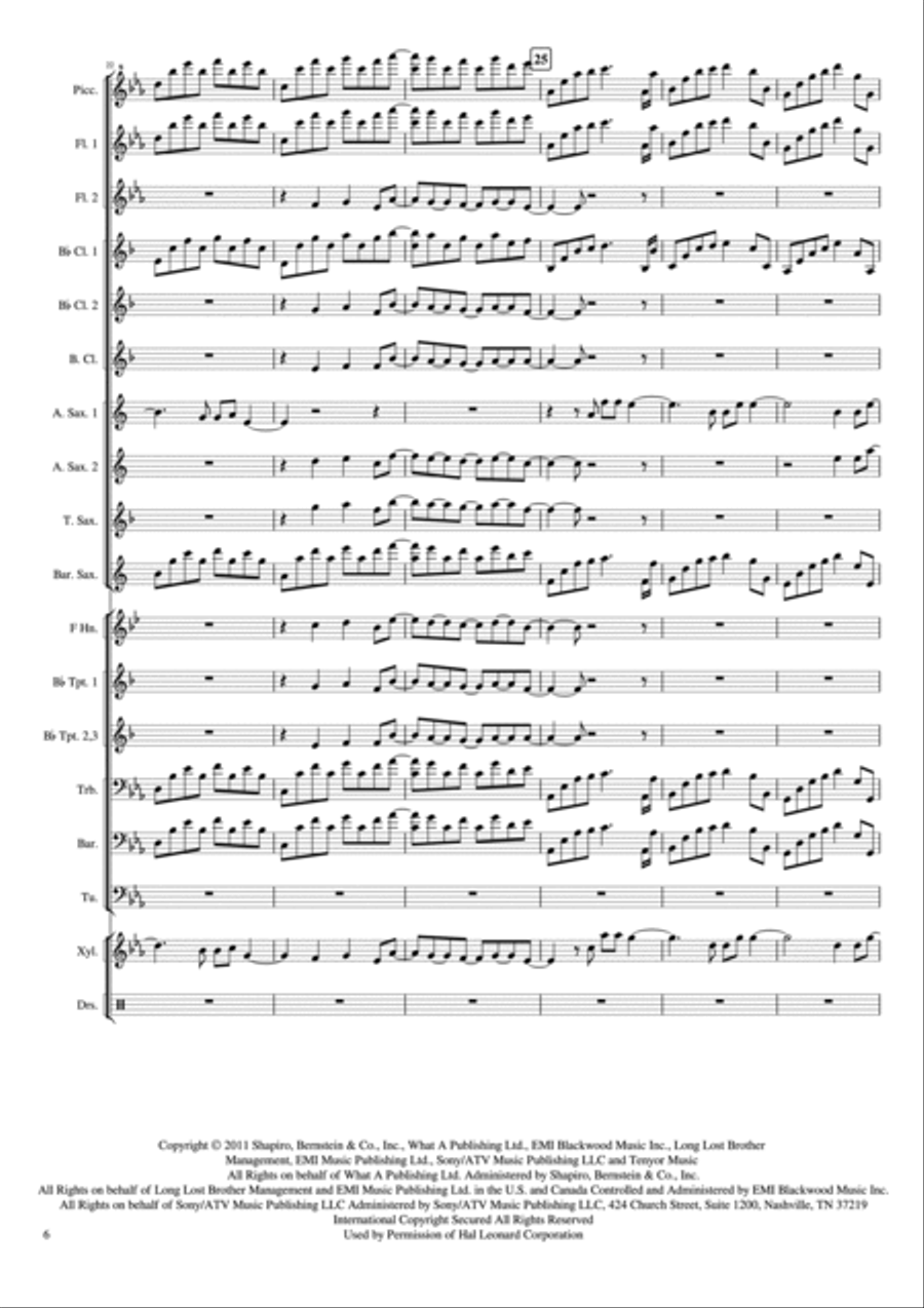 Titanium Large Ensemble scores gallery preview page 6