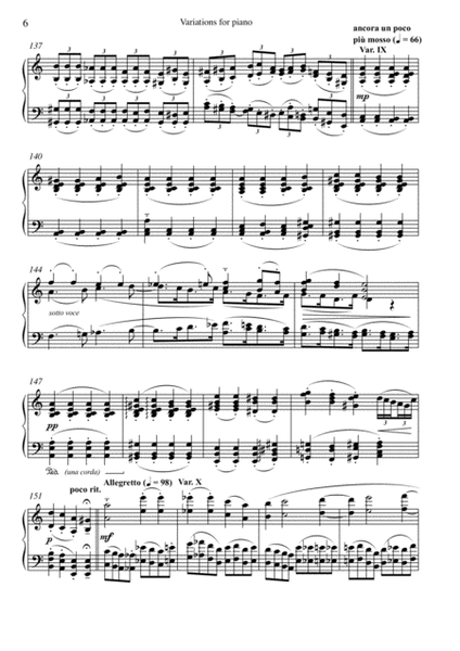 Variations for Piano image number null
