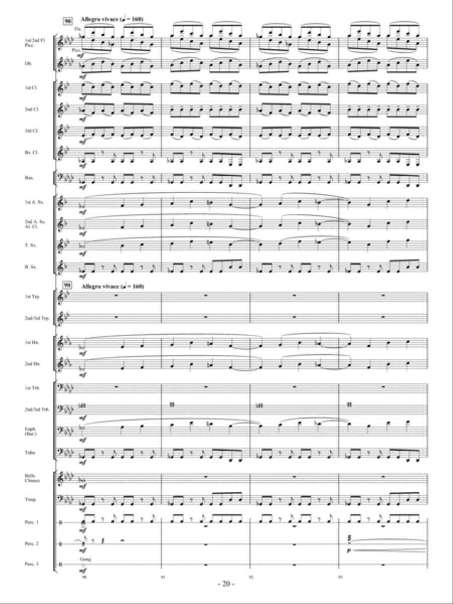 Adventures Concert Band scores gallery preview page 19