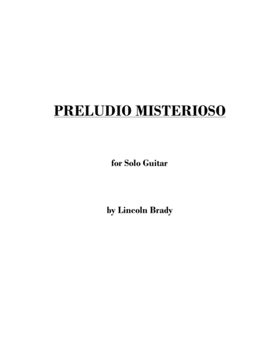 PRELUDIO MISTERIOSO - Solo Guitar image number null