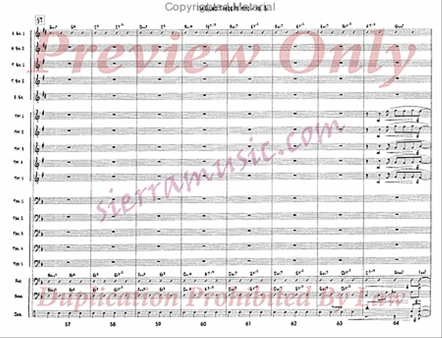 I'm Glad There Is You Jazz Ensemble scores gallery preview page 9