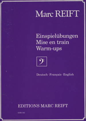 Book cover for Einspielubungen / Mise en train / Warm-ups