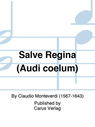 Salve Regina (Audi coelum)