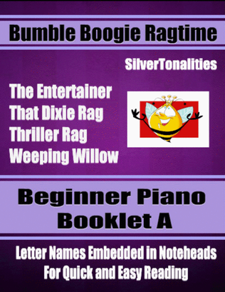 Bumble Boogie Ragtime for Beginner Piano Booklet A